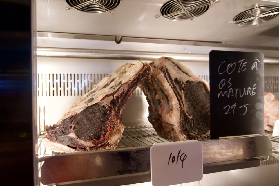 Viande maturé